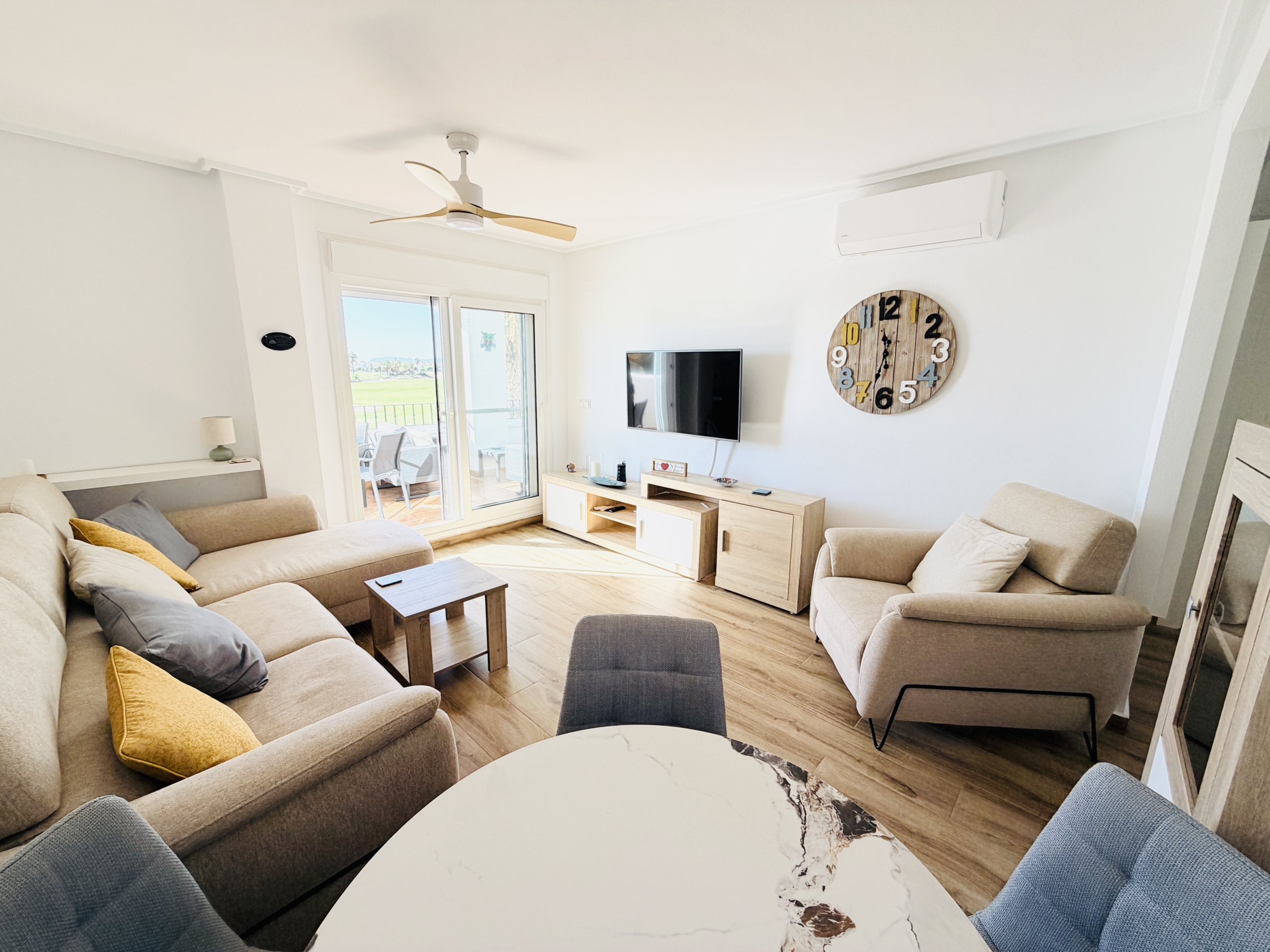 Fully Upgraded South-Facing 2-Bedroom Apartment Overlooking the 18th Green – La Torre Golf Resort