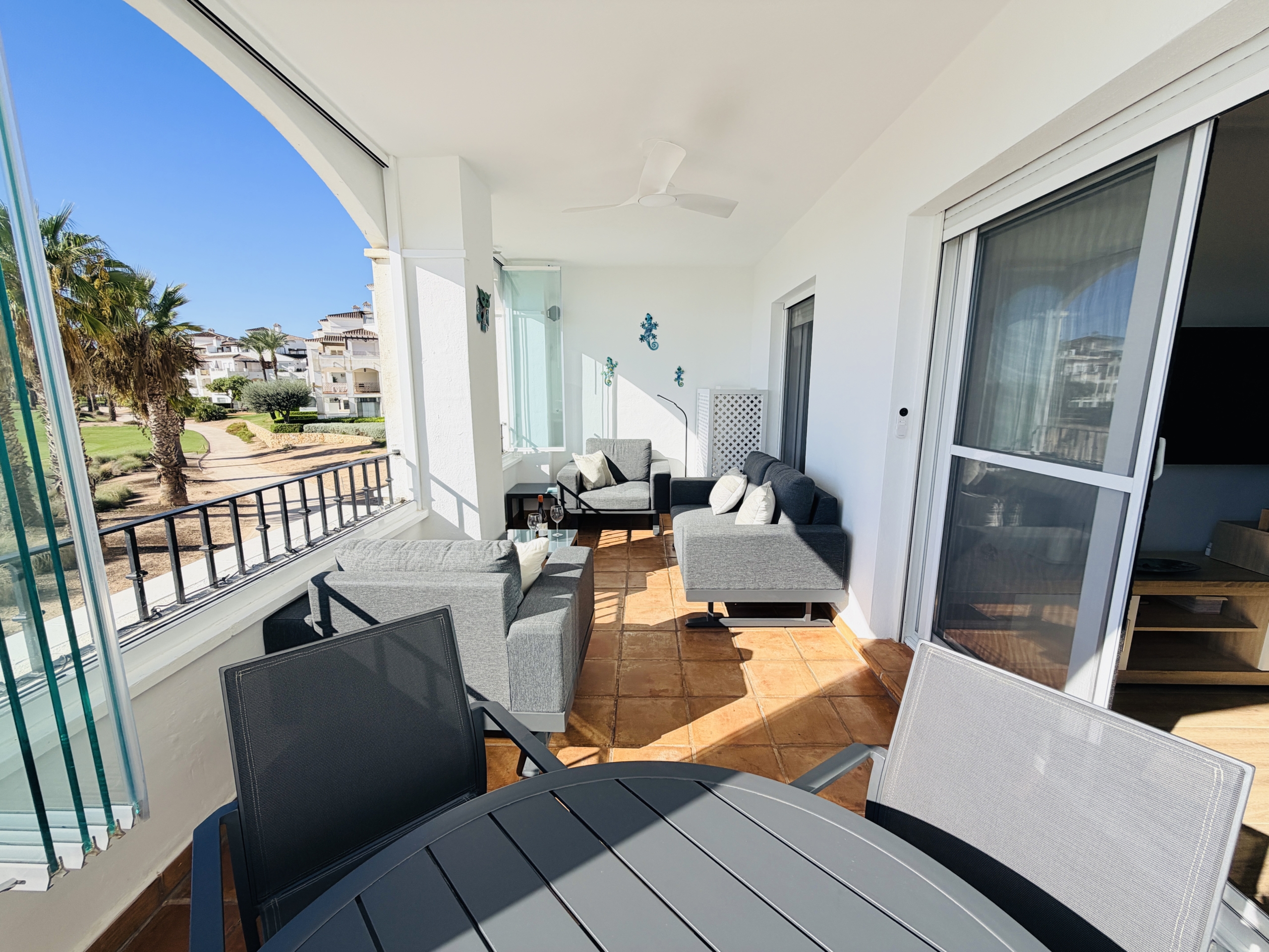 Fully Upgraded South-Facing 2-Bedroom Apartment Overlooking the 18th Green – La Torre Golf Resort
